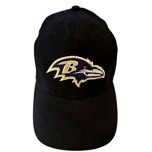Baltimore Ravens Lightwear Black Cap, adjustable
